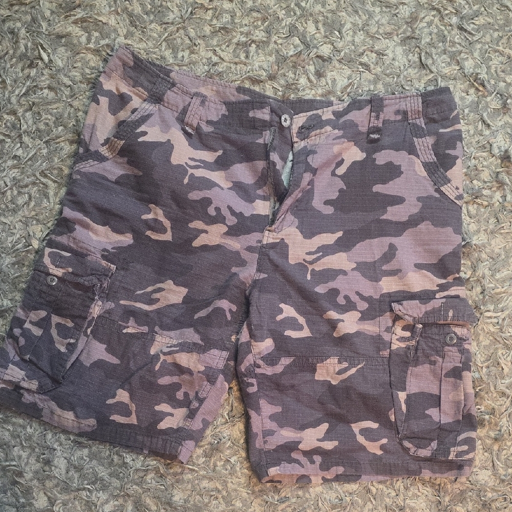 Guide Gear Purple Cargo Shortz Sz 40
